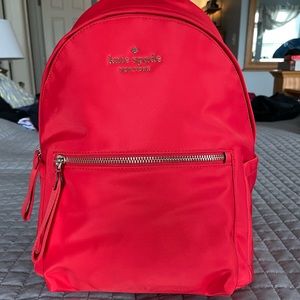 LAST CHANCE! Kate Spade Chelsea medium backpack, red